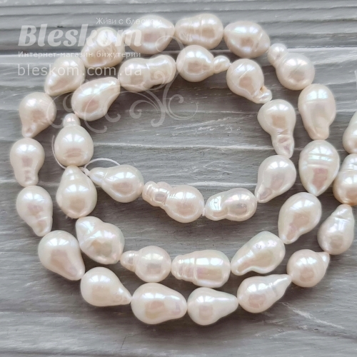 Перли річкові, натуральні, Бароко К6134