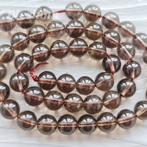 Раухтопаз круглий, натуральний К3036