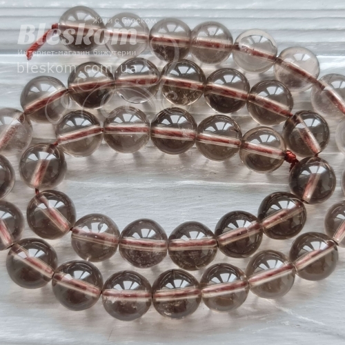 Раухтопаз круглий, натуральний К3037