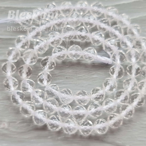 Гірський кришталь, гранований, натуральний К3044
