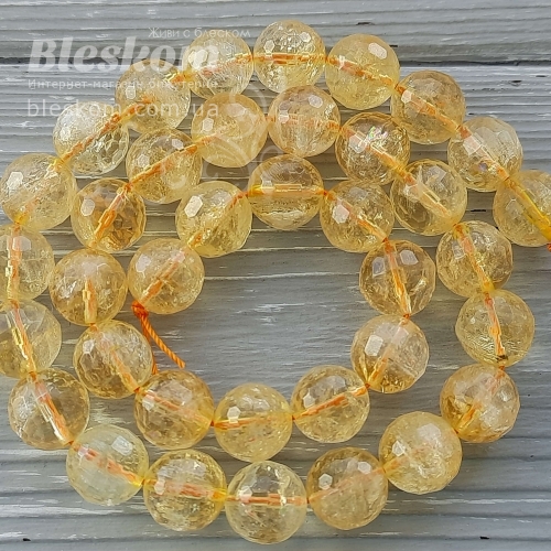 Цитрин граненый, натуральный К3050