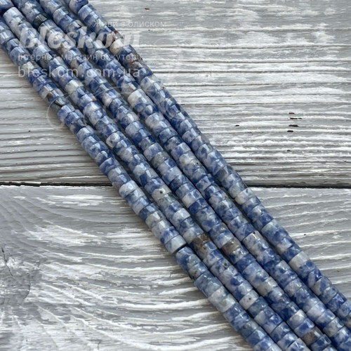 Содалит рондель, натуральний К3064