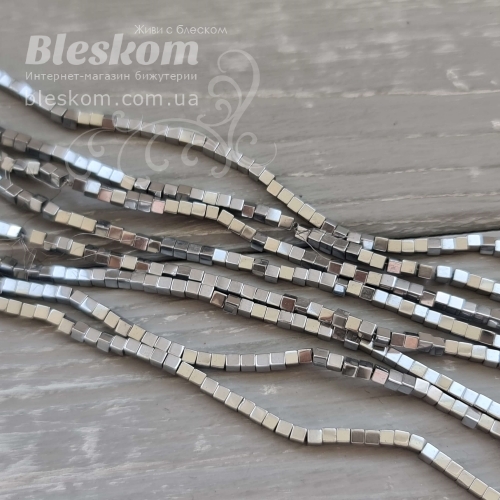 Гематит кубик натуральний К6157