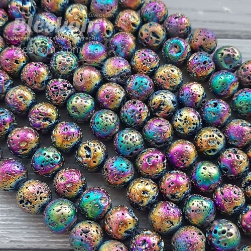 Лава кругла, тонована, натуральна К6163