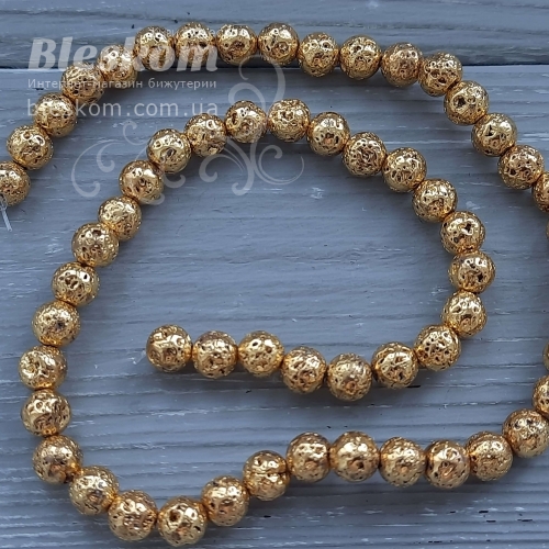 Лава кругла, тонована, натуральна К6164