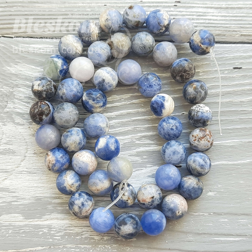 Содаліт круглий, натуральний К6171