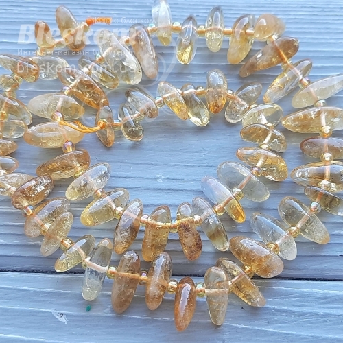 Цитрин палички, натуральні К6188