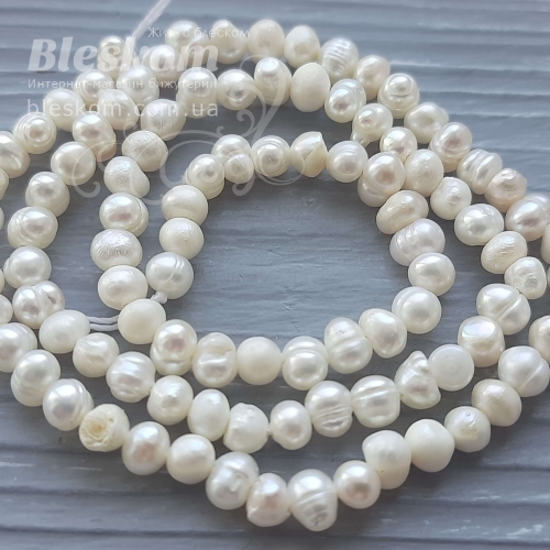 Перли річкові, натуральні К6216