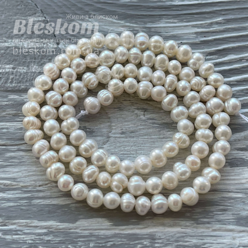 Перли річкові, натуральні К6221