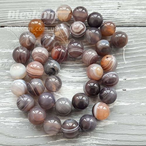 Агат ботсвана, круглий, натуральний К3079