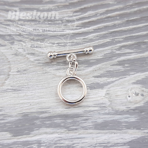 Замочок тогл, гіпоалергенна сталь 30432