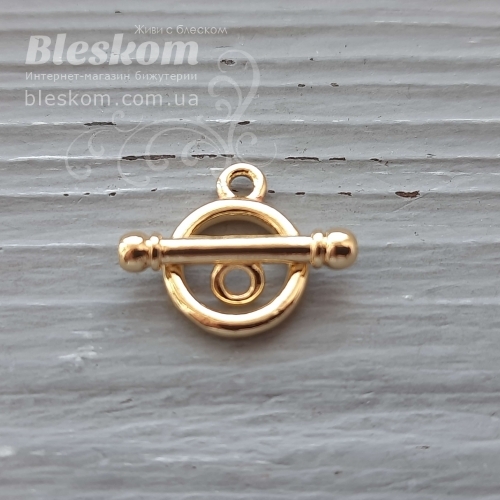 Замочок тогл, гіпоалергенна сталь 30433