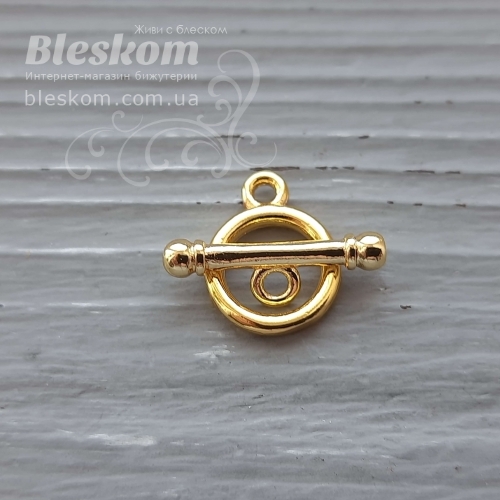 Замочок тогл, гіпоалергенна сталь 30434