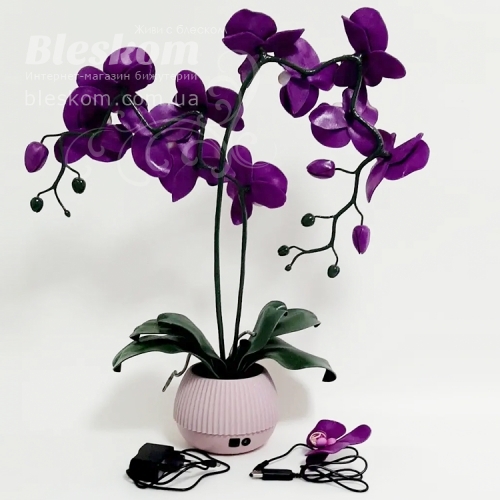 СВІТИЛЬНИК РУЧНОЇ РОБОТИ Орхідея С-11