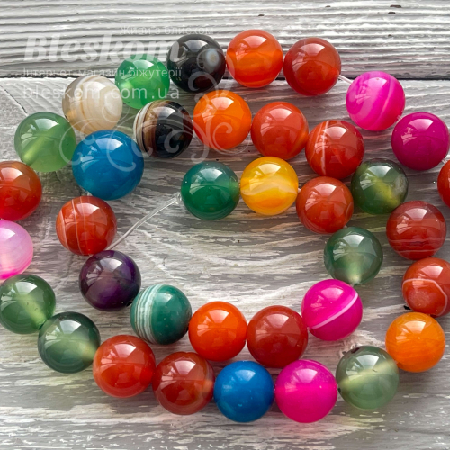 Агат круглый, натуральный К6278