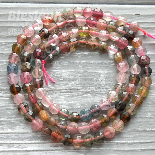 Турмалін гранований, таблетка, натуральний К3106