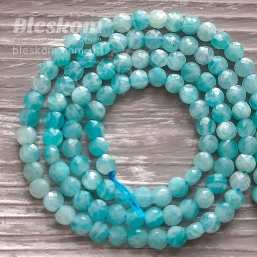 Амазоніт гранований, таблетка, натуральний К3107