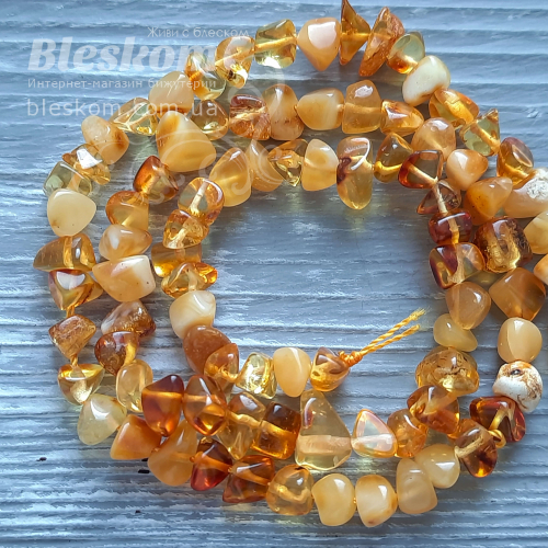 Бурштин натуральний, шліфований К6281