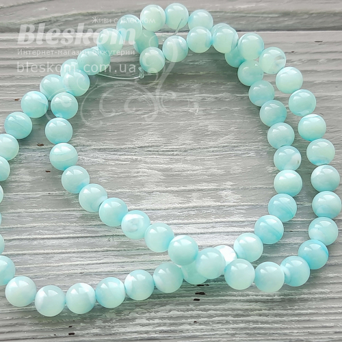 Перламутр, круглий, натуральний К6284