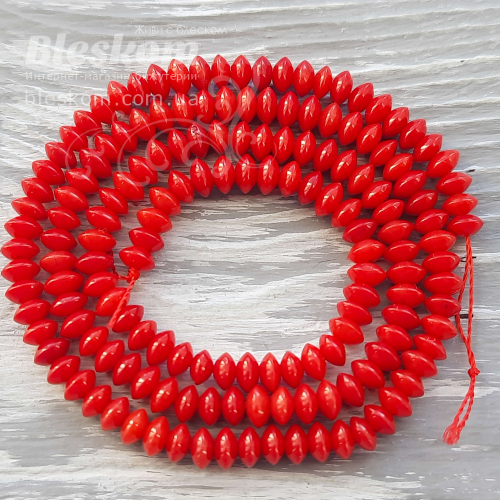 Корал, еліпс, натуральний К6293