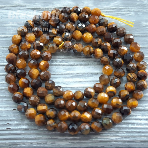 Тигрове око, гранований, натуральний К3143