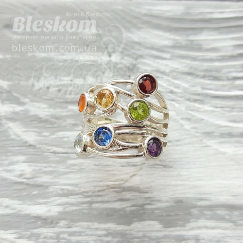 Кільце 7 чакр С1046