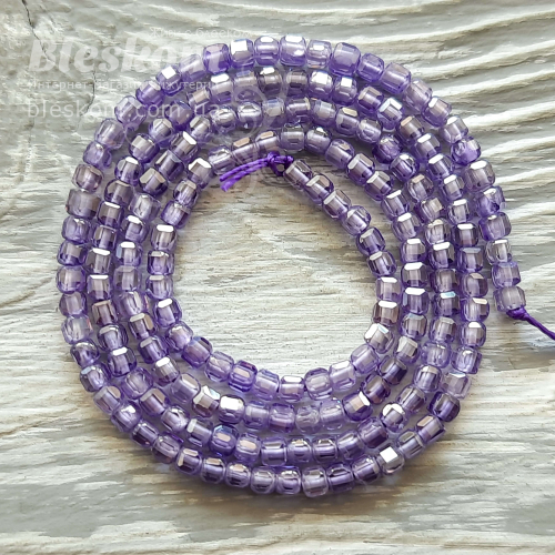 Циркон кубик, гранований, натуральний К3150