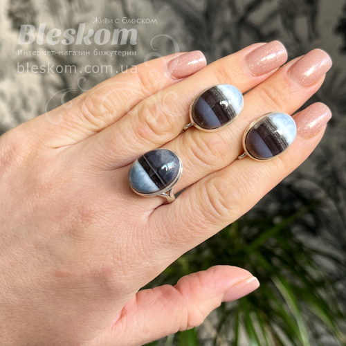 комплект з агатом с1066