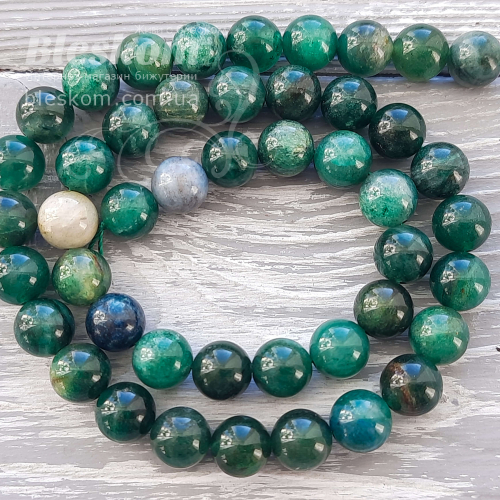 Зелений лепідоліт, круглий, натуральний К6328