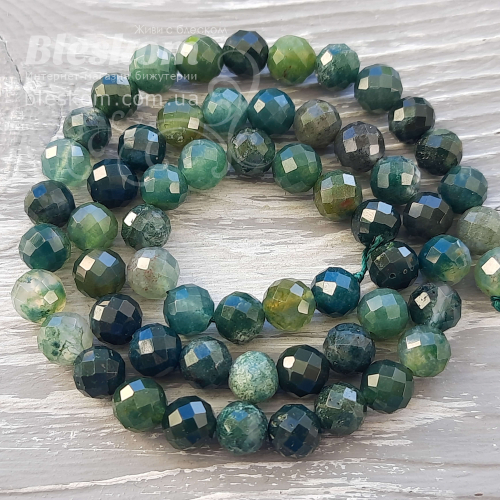 Яшма граненая, натуральная К6335