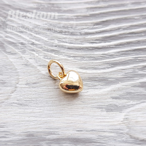 Підвіска серце, гіпоалергенна сталь 30501