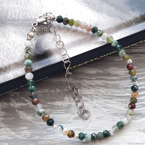 Браслет из яшмы 1-480