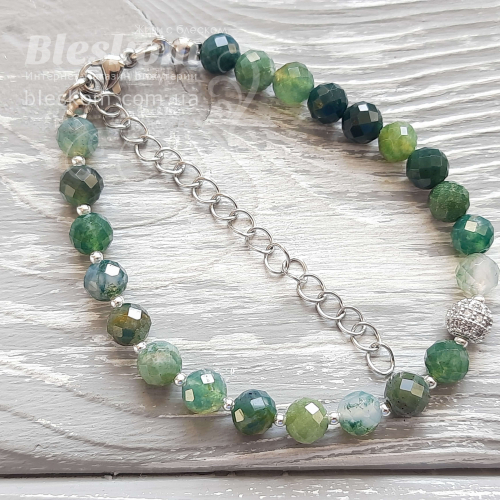 Браслет из яшмы 1-481