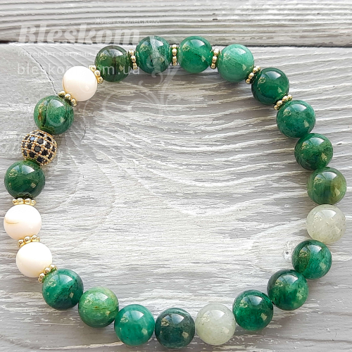 Браслет из лепидолита 1-487