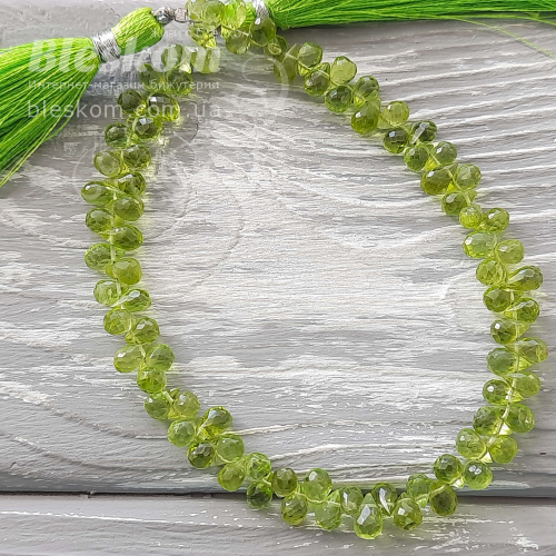 Хризоліт, гранований, натуральний К3178