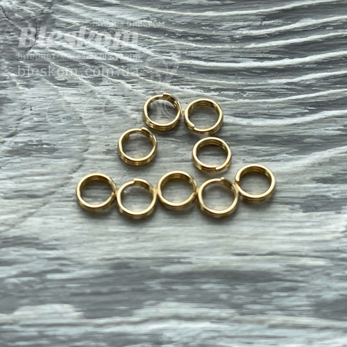 Кільця подвійні, нержавіюча сталь, упаковка 30512