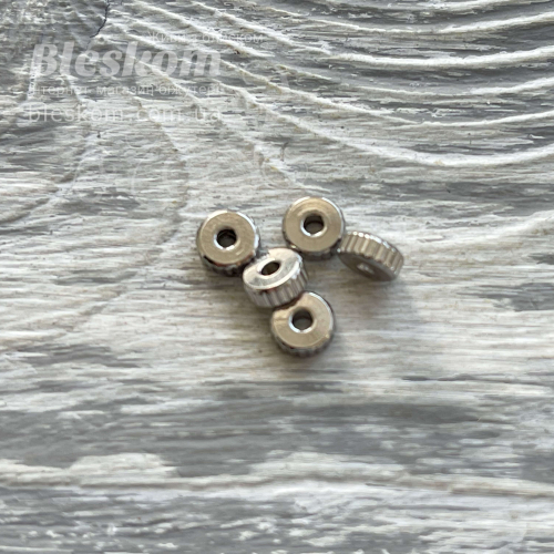 Бусина, роздільник, нержавіюча сталь 30514