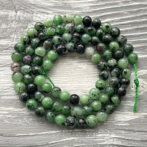 Цоїзит круглий, натуральний К6373