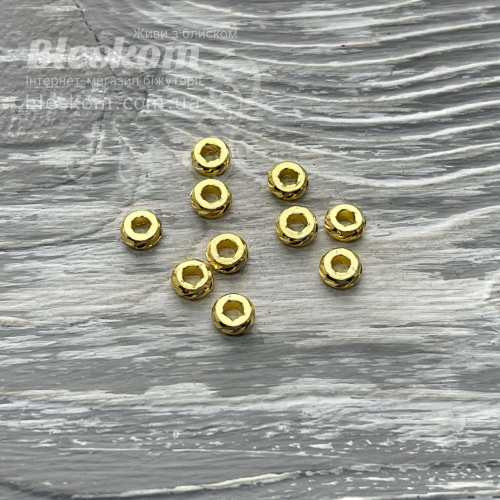 БУСИНА, ГИПОАЛЛЕРГЕННАЯ СТАЛЬ, УПАКОВКА 30519