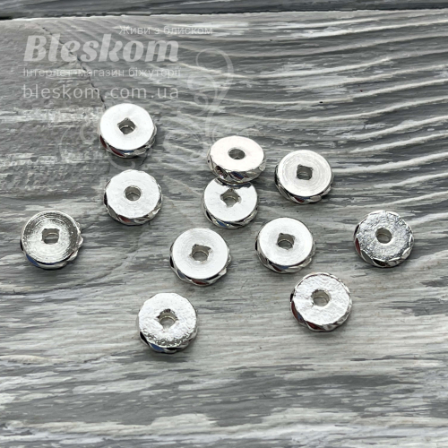 БУСИНА, ГИПОАЛЛЕРГЕННАЯ СТАЛЬ, УПАКОВКА 30520