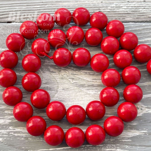 Корал бамбуковий, круглий, натуральний К6386