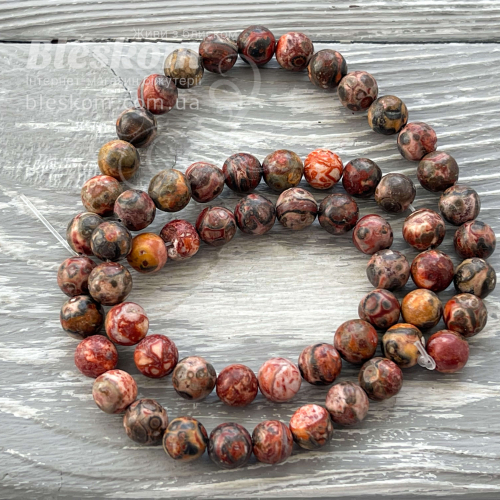 Яшма Леопардова, кругла натуральна К6387