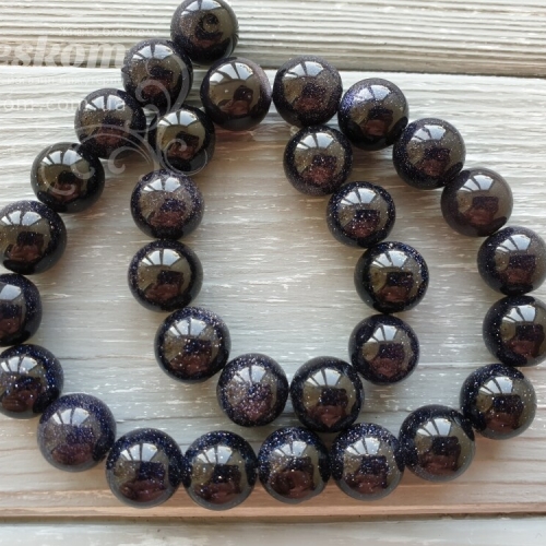 Авантюрин круглий Зоряна ніч К222