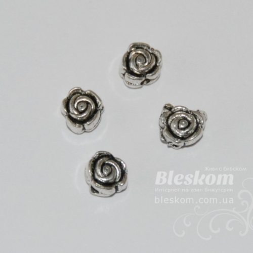 Бусина Цветочек, упаковка 15248