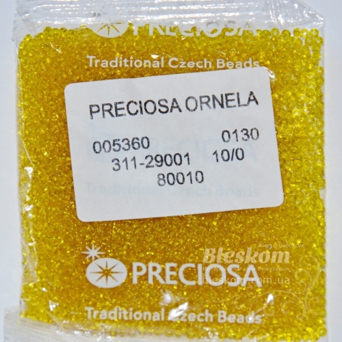 ЧЕШСКИЙ БИСЕР PRECIOSA ORNELA 10/0 80010