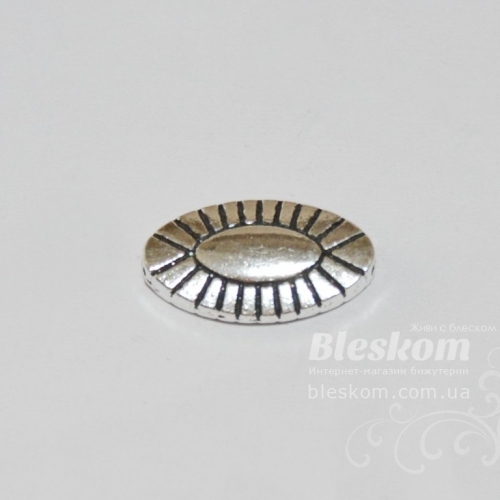 Намистина, овальна 15277