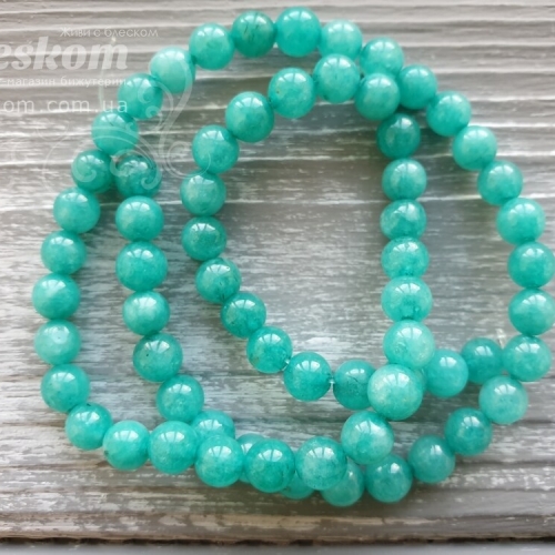 Кварц круглий, (амазоніт) К1204