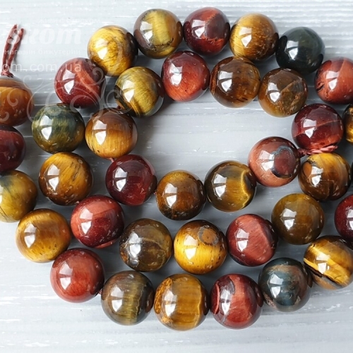 Асорті: соколине, биче, тигрове око натуральні К1211