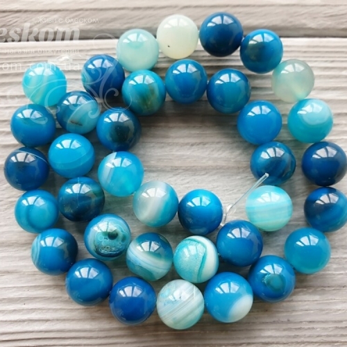 Агат круглый, натуральный К1259