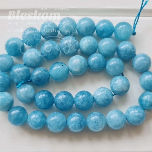 Аквамарин круглий, натуральний К1336